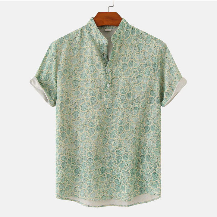 Jonah | Stylisches Hemd mit Blumendruck für Sommertage