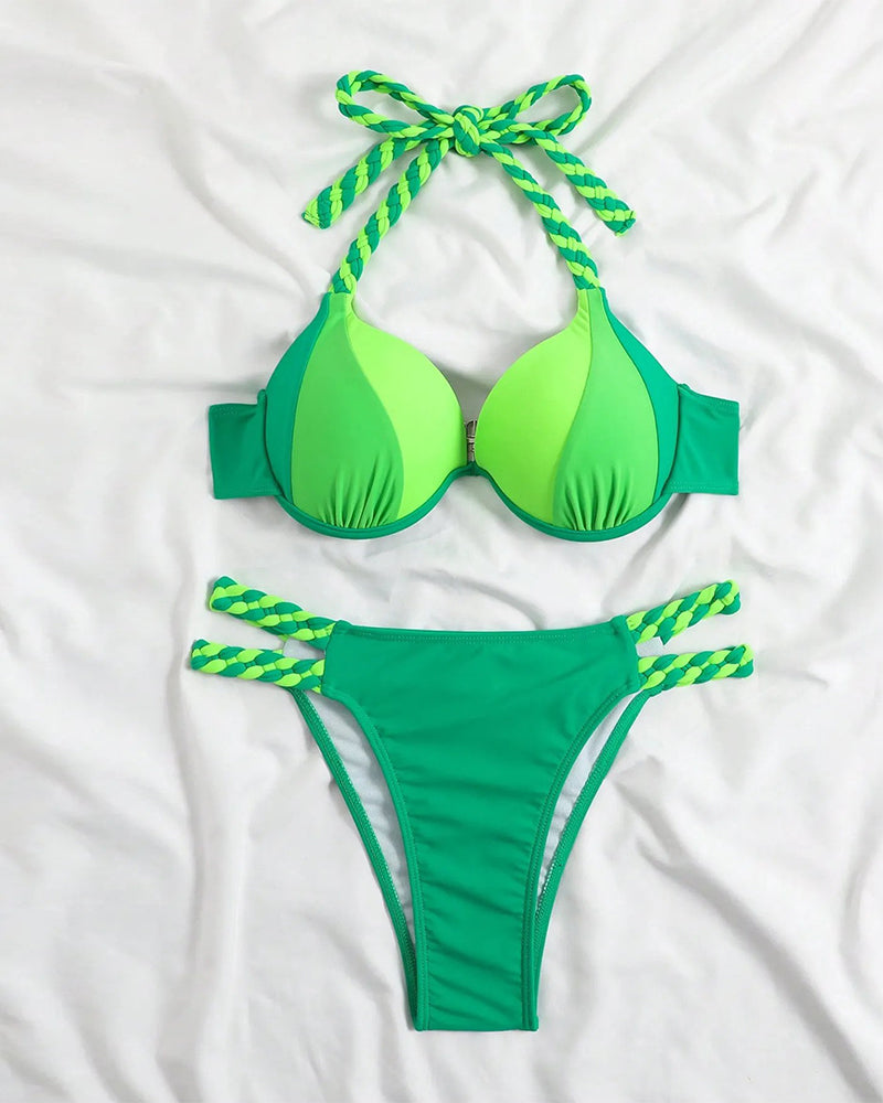 Jasmine | Halter-Bikini-Set für den Sommerurlaub