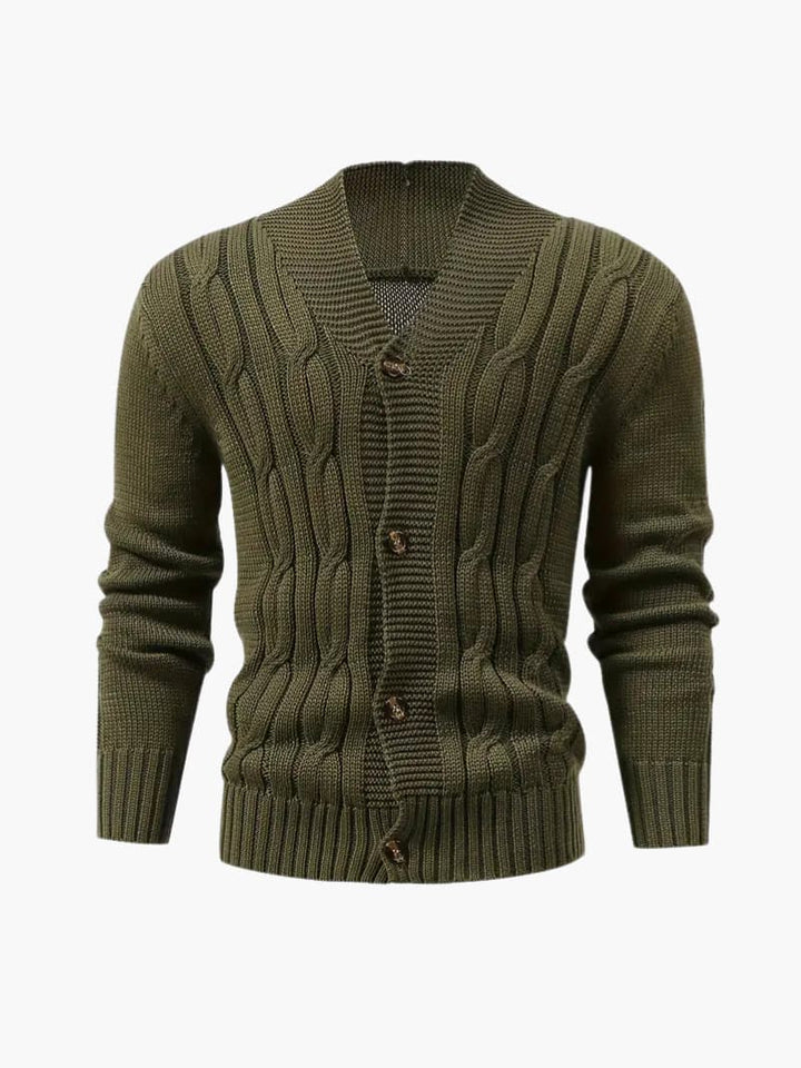 Teun | Pullover aus weichem Rippenstrickgewebe