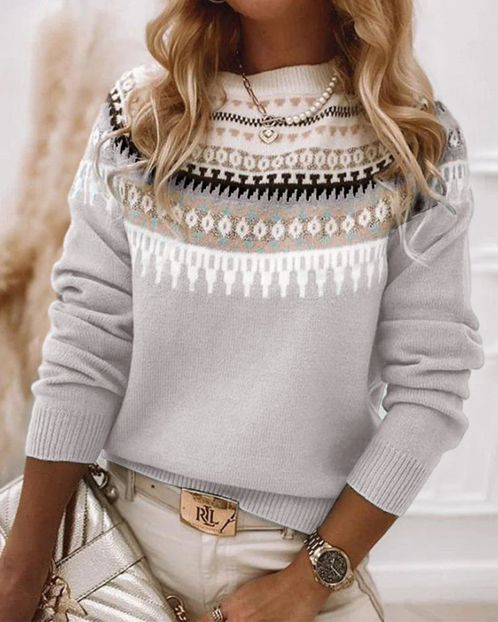 Mirella | Klassischer Damen-Strickpullover modern