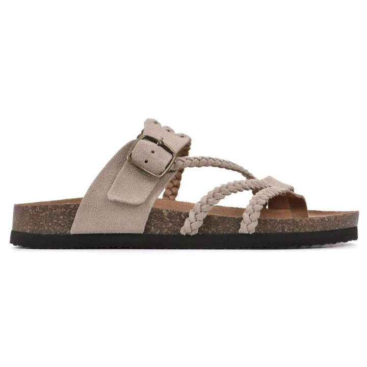 Mila | Elegante Kork Sandalen Damen Stil
