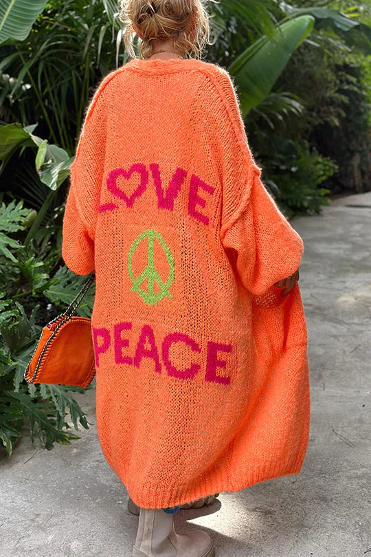 IBIZA | PEACE MODISCHE STRICKJACKE für lässige Sommerabende