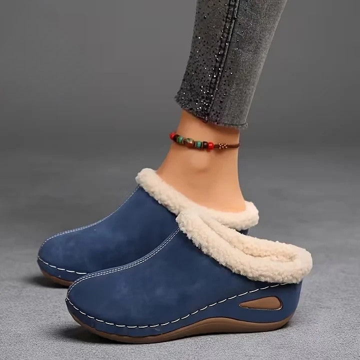 Nora | Damen Slip-On Sandalen weich und edel
