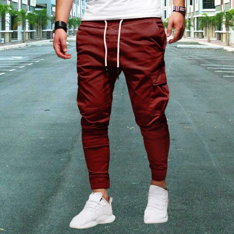 Daniel Lässige Herrenhose mit aufgesetzten Taschen für den Alltag