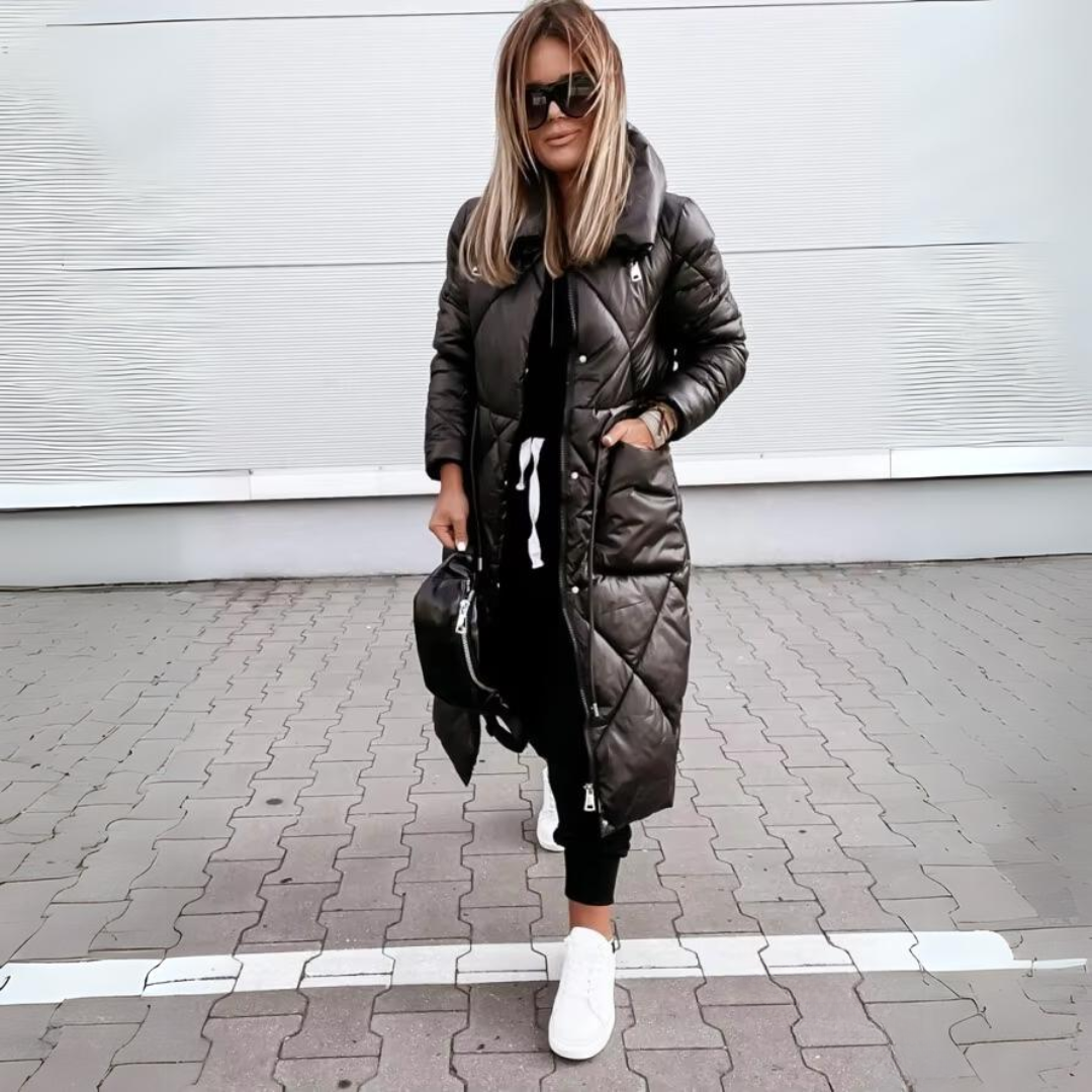 Charlotte | Warmer langer Winterparka für Damen