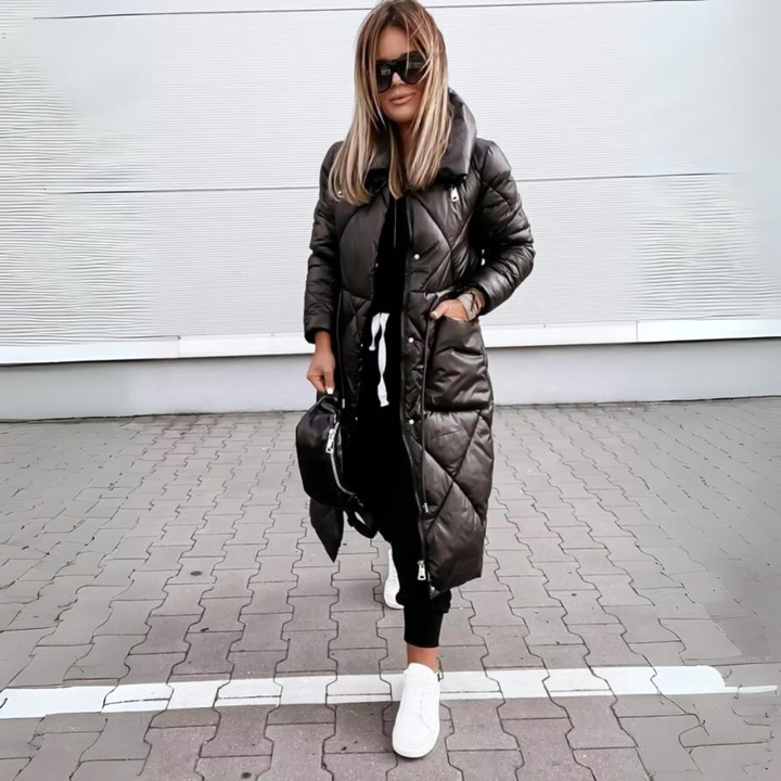 Charlotte | Warmer langer Winterparka für Damen