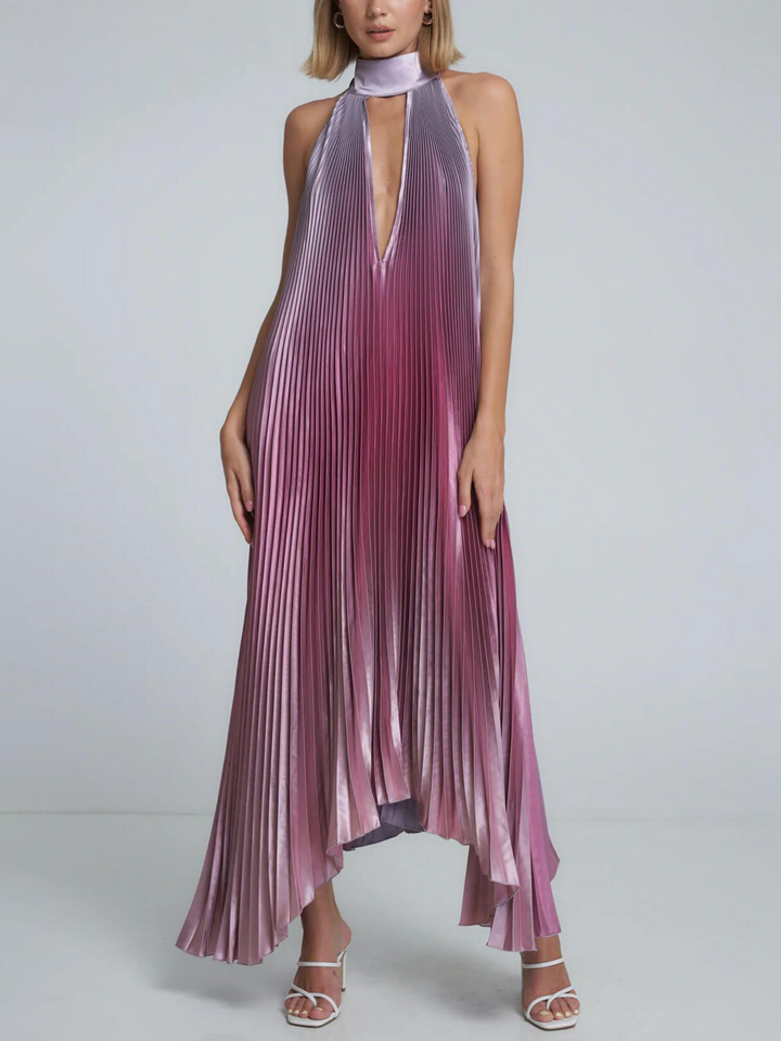 Janella | Maxikleid mit Neckholder-Trägern