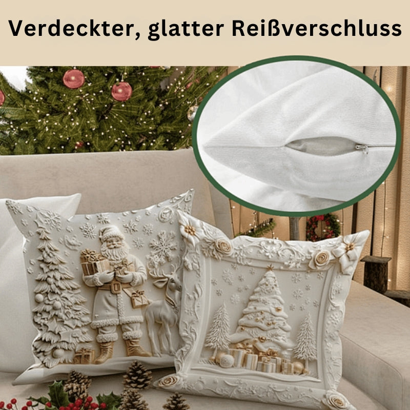 Anna | Weihnachtlicher Kissenbezug für festliche Deko