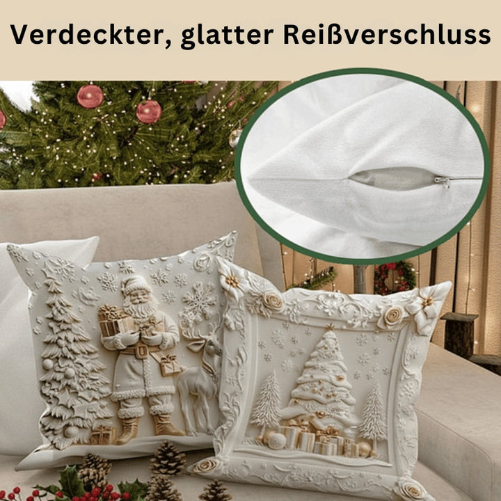 Anna | Weihnachtlicher Kissenbezug für festliche Deko