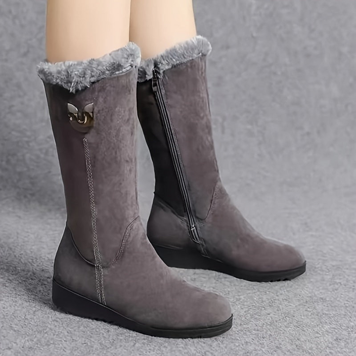 Isabella | Gefütterte Damen-Winterstiefel mit Profilsohle