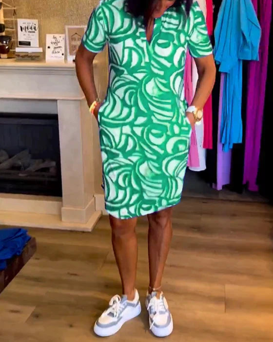 Helen | Farbenfrohes Sommerkleid für Damen