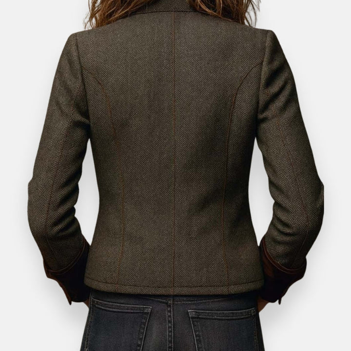 Paula | Taillierte Damenjacke im klassischen Vintage-Stil