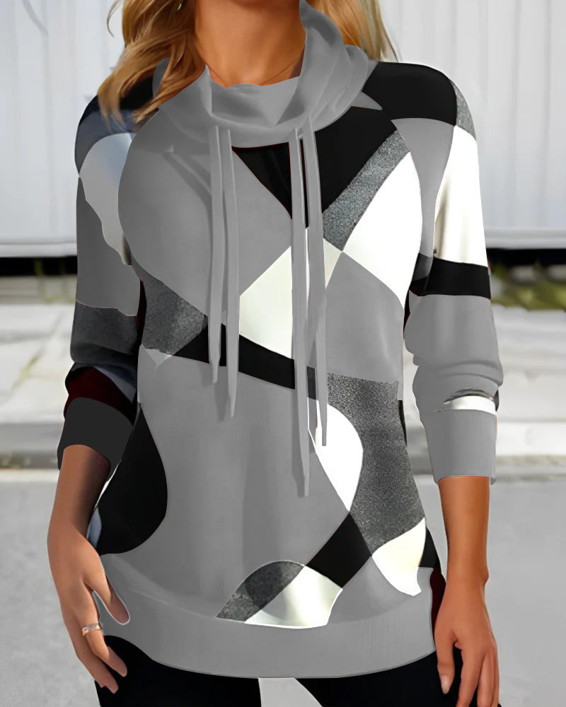 Laura | Farbblock-Top mit trendigem Design
