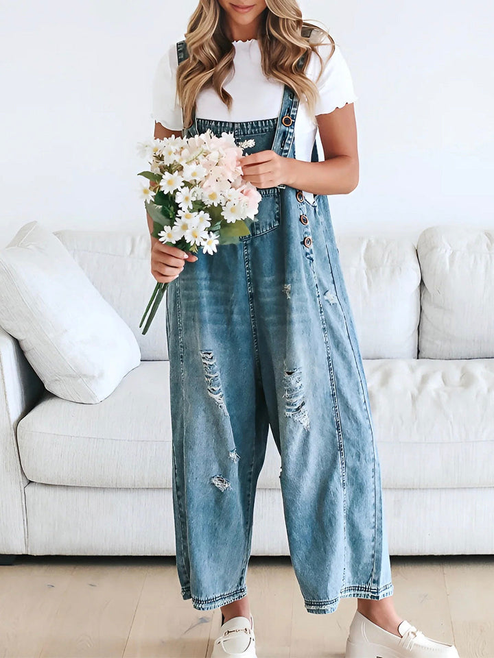 Rosemary | Bequeme Jeans-Latzhose für Damen