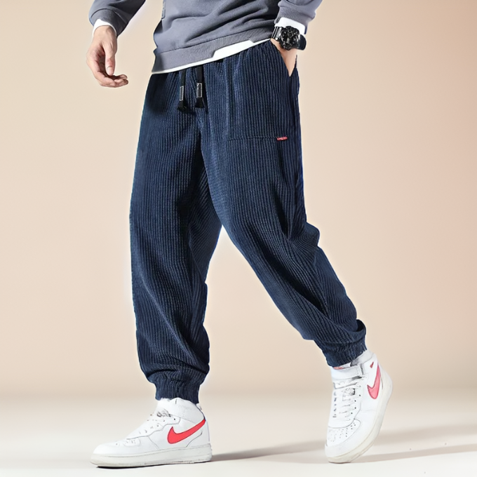 Max | Oslo Cordhose Sweatpants für Freizeitmode