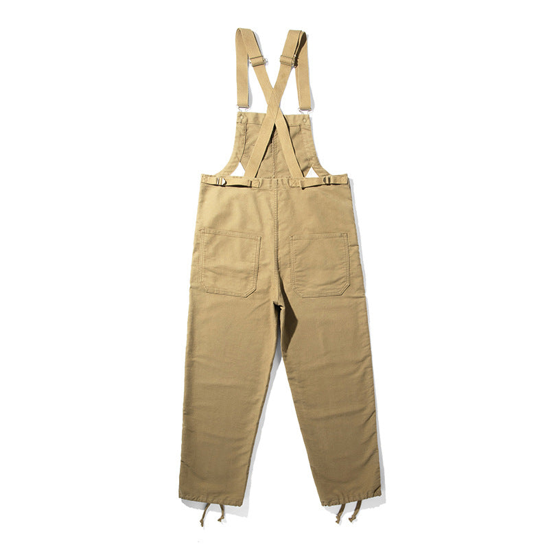 Elsa | Unisex-Overall aus Moleskin mit Kordelzug