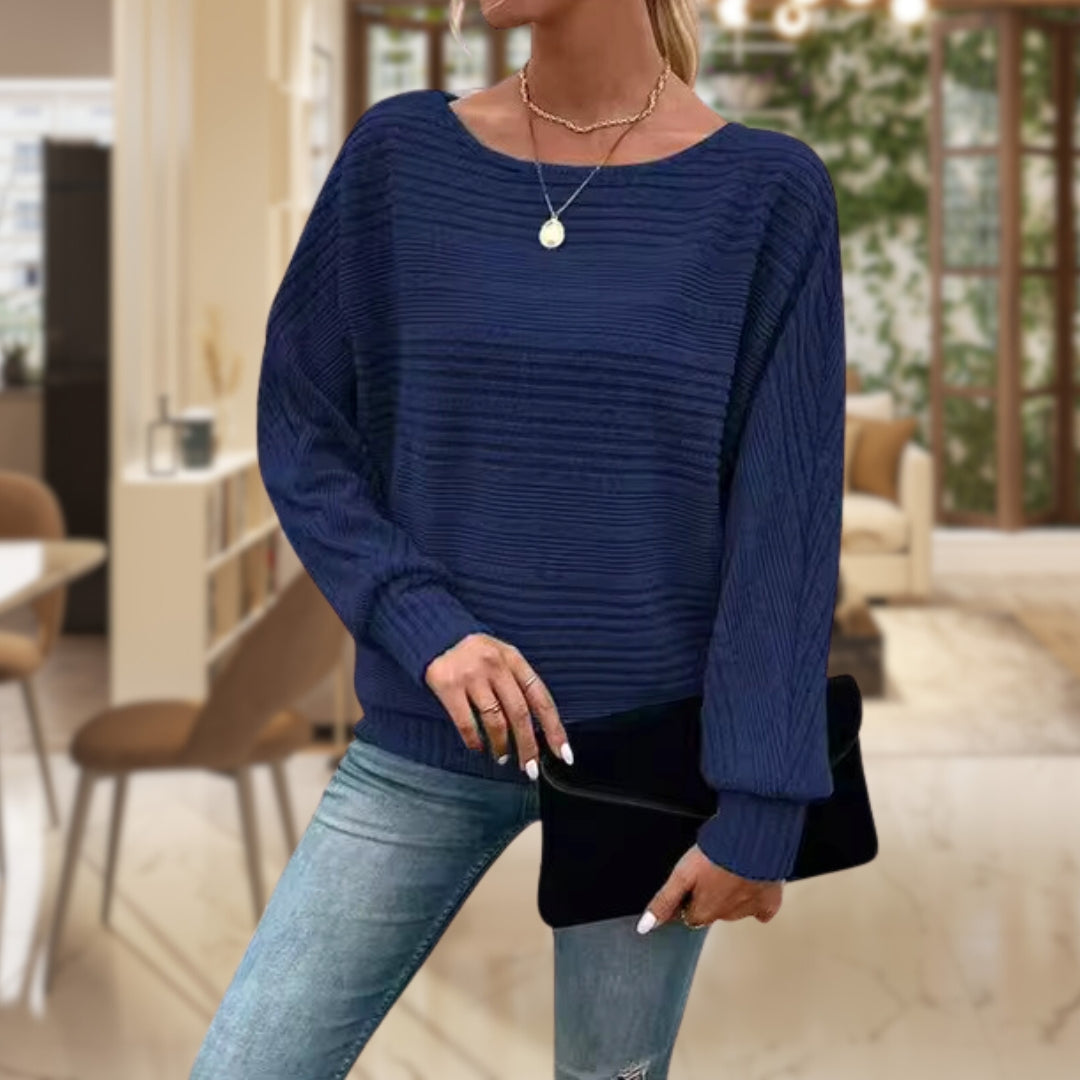 Annabelle | Strukturierter Damenpullover modern