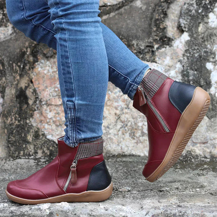 Nova | Wasserdichte Herbststiefel mit Reißverschluss