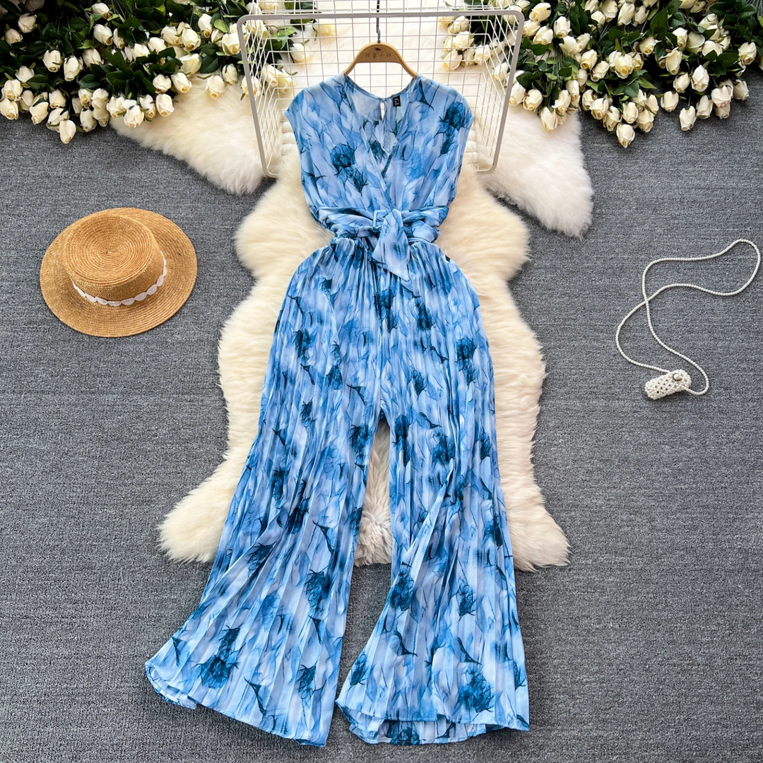 Maya | Sommerlicher Overall mit V-Ausschnitt