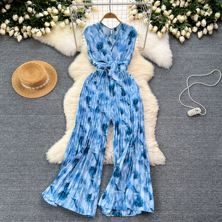 Maya | Sommerlicher Overall mit V-Ausschnitt