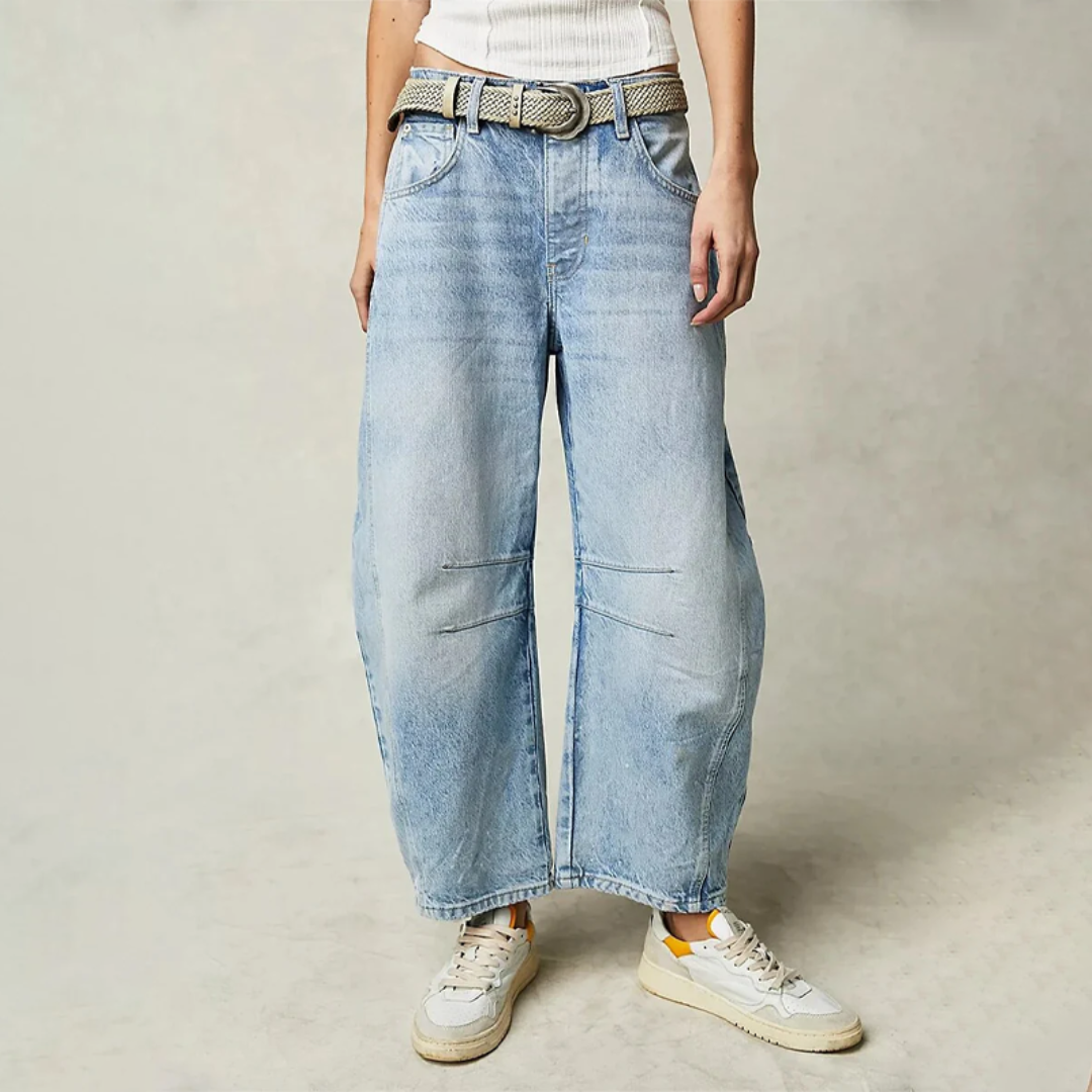 Nea | Comfort Jeans mit weitem Bein für den Alltag