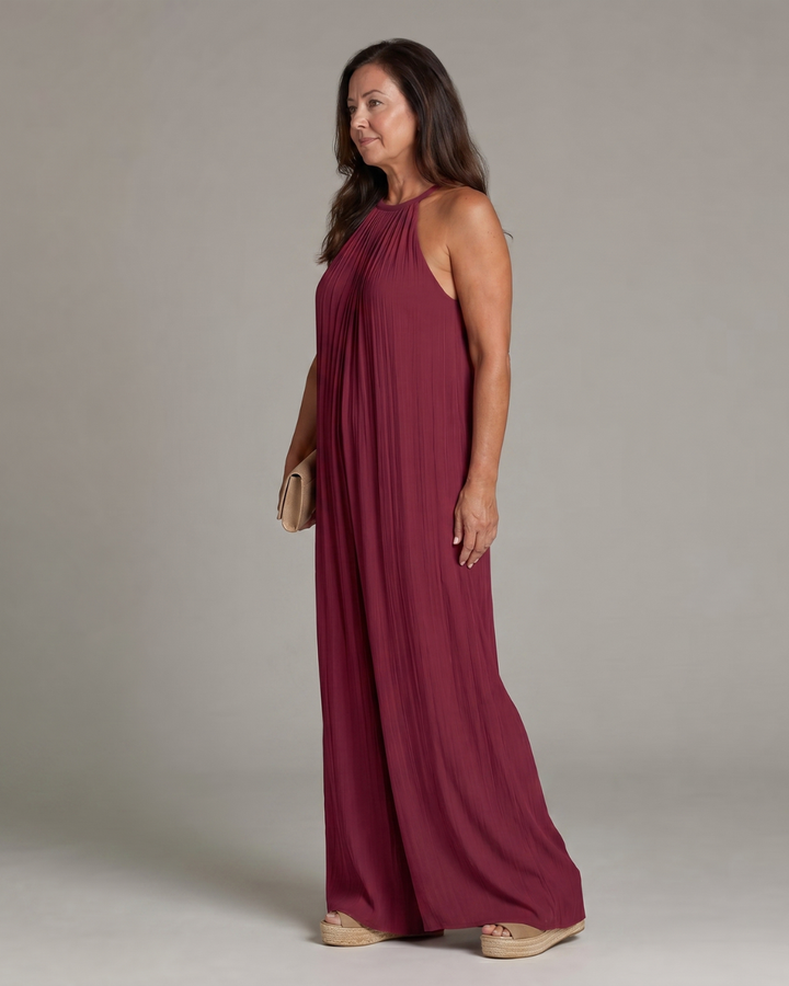 Sofia | Modischer Halter Jumpsuit Damen Chic