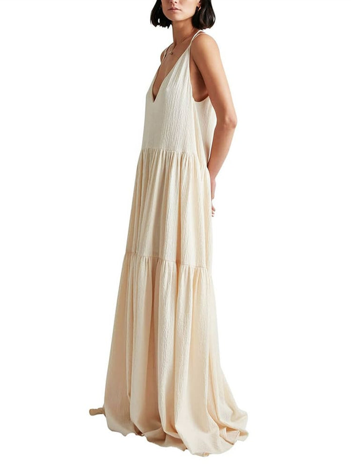 Paula | Maxikleid mit Meeresbrise-Design
