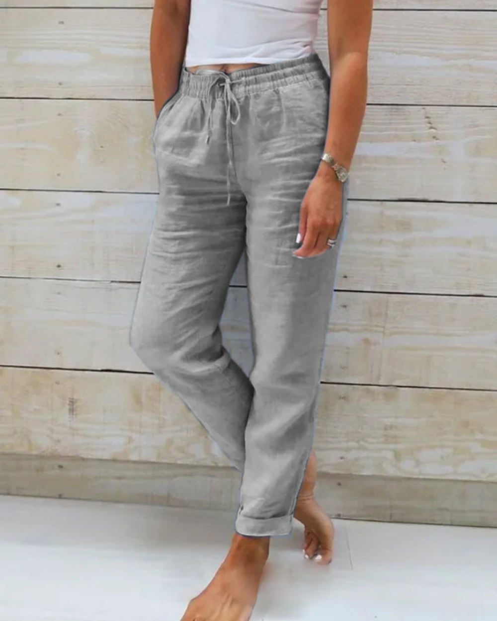 Bequeme Leinenhose | Perfekt für entspannte Sommertage
