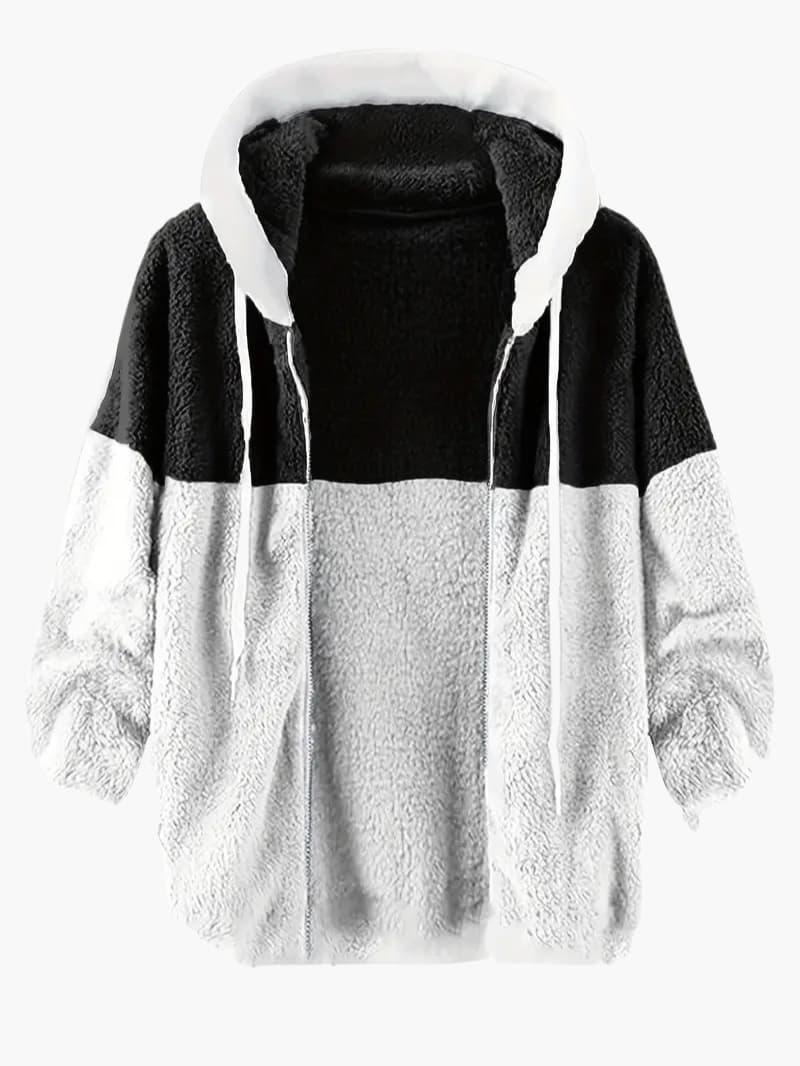 Jonas | Warme Fleecejacke mit Kapuze für Herren