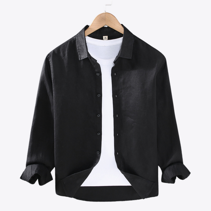 Toscana Breeze | 100% Leinen Knopfleiste