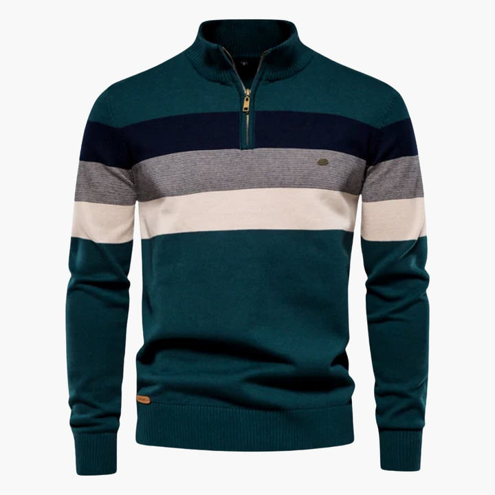 Quinten | Retro-Pullover mit modernen Details