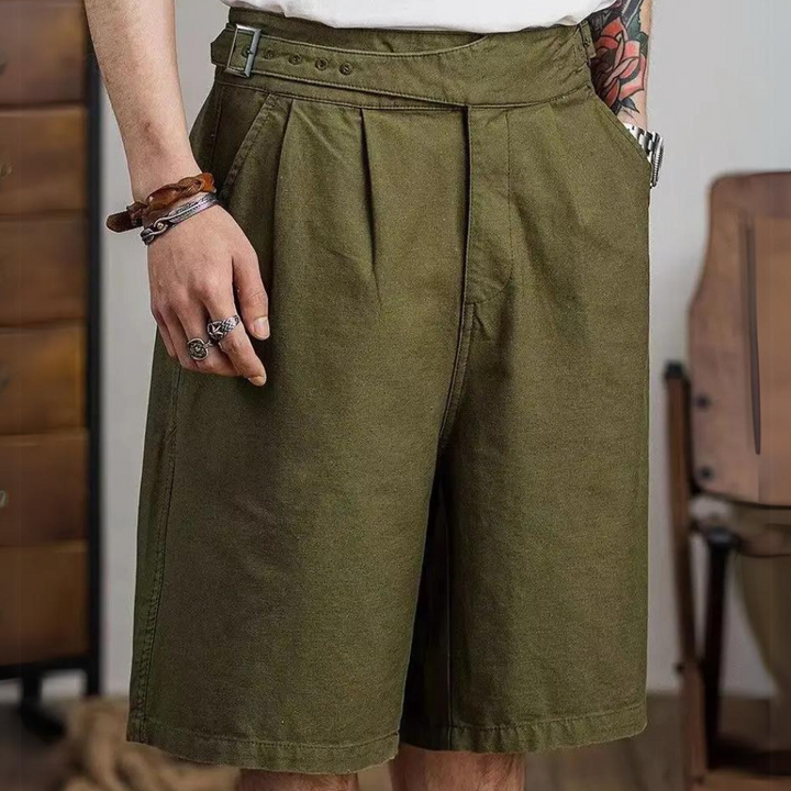 Premium Baumwoll | Gurkha-Shorts für stilvolle Sommertage