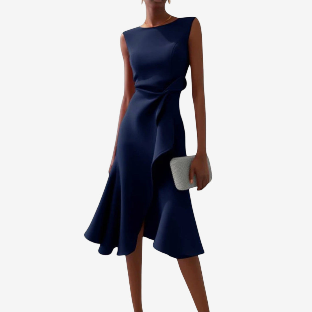 Bianca | Elegantes Midikleid mit modernem Schnitt