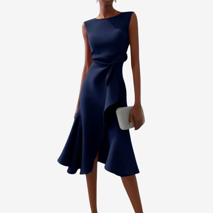 Bianca | Elegantes Midikleid mit modernem Schnitt