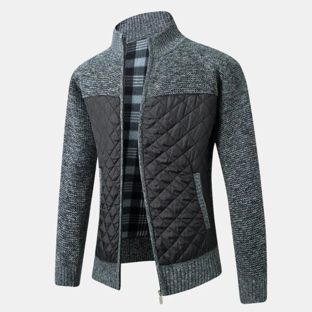 Conan | Strickjacke für Herren mit Stehkragen