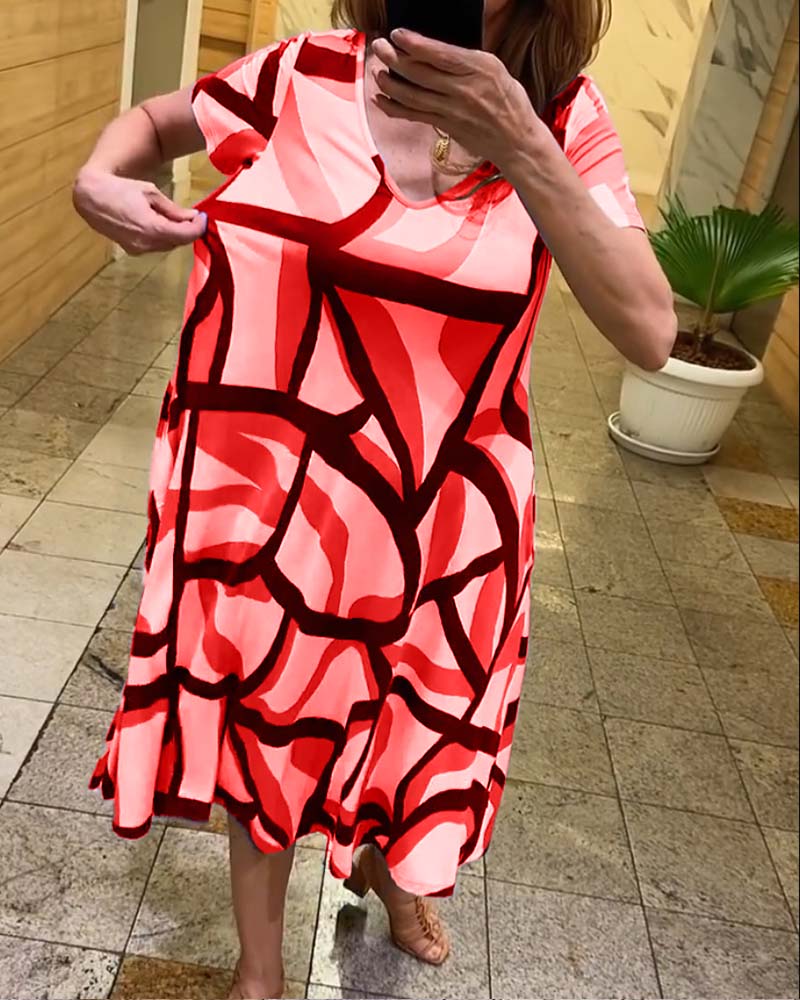 Savannah | Bedrucktes Sommerkleid mit Stil