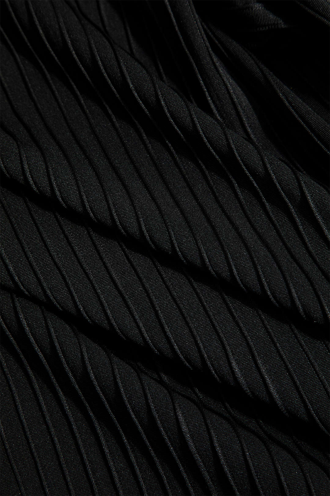 Minikleid mit geripptem Kontrastsäume-Design