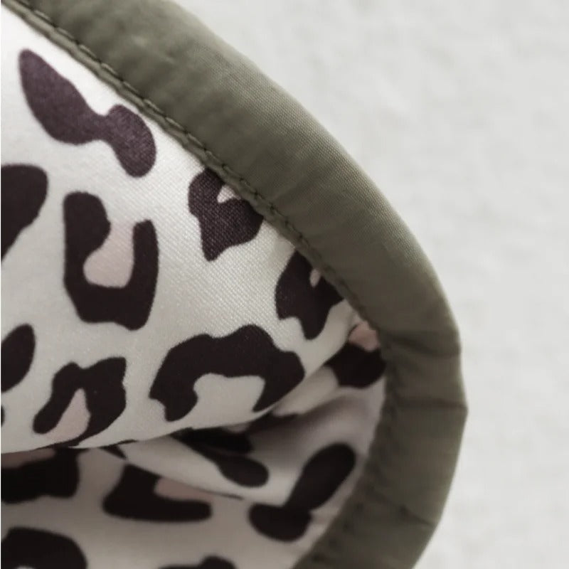 Isabelle | Jacke mit modischem Leopardenmuster