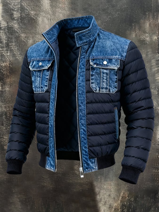 Marco | Doppelte Denim-Jacke Herren modern & stylisch