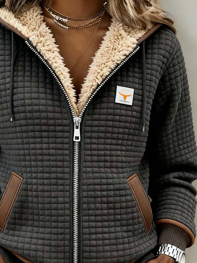 Mia | Damen Retro-Outdoorjacke für Freizeit & Natur