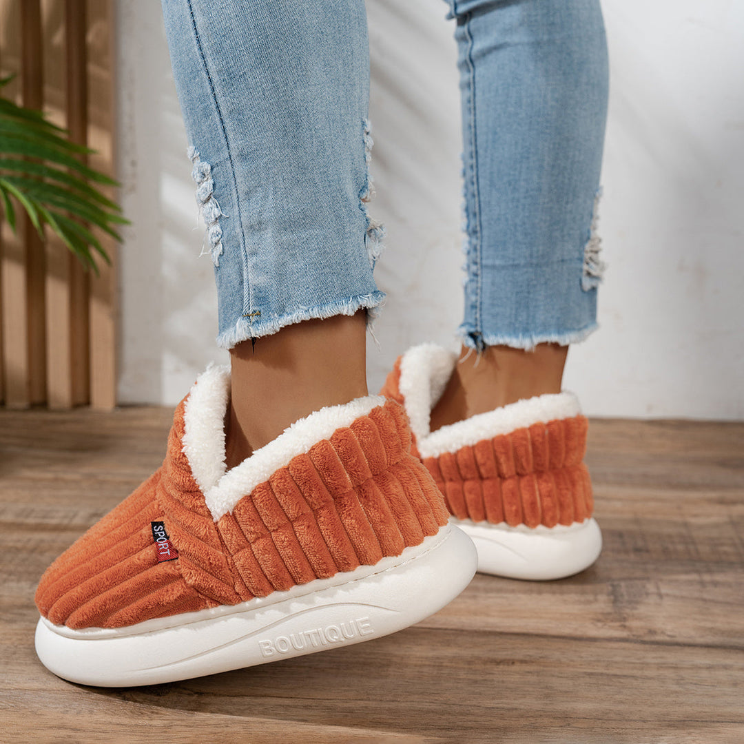 Lina | Gemütliche Plüsch-Pantoffeln für Damen