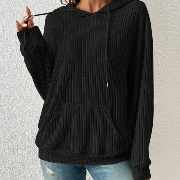 Lata | Damen Hoodie mit Kordelzug und Seitentaschen