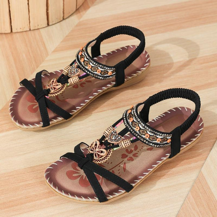 Nora | Sommer Sandalen Damen Ibiza Chic