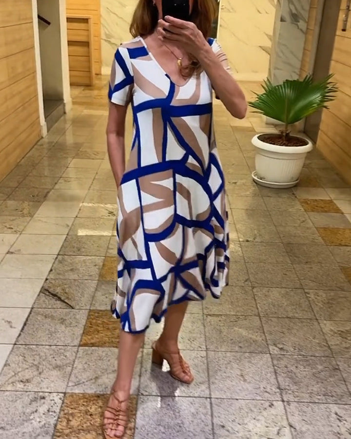 Savannah | Bedrucktes Sommerkleid mit Stil