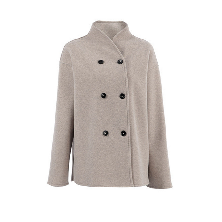 Gina | Übergroßer Wollmantel für Herbst und Winter