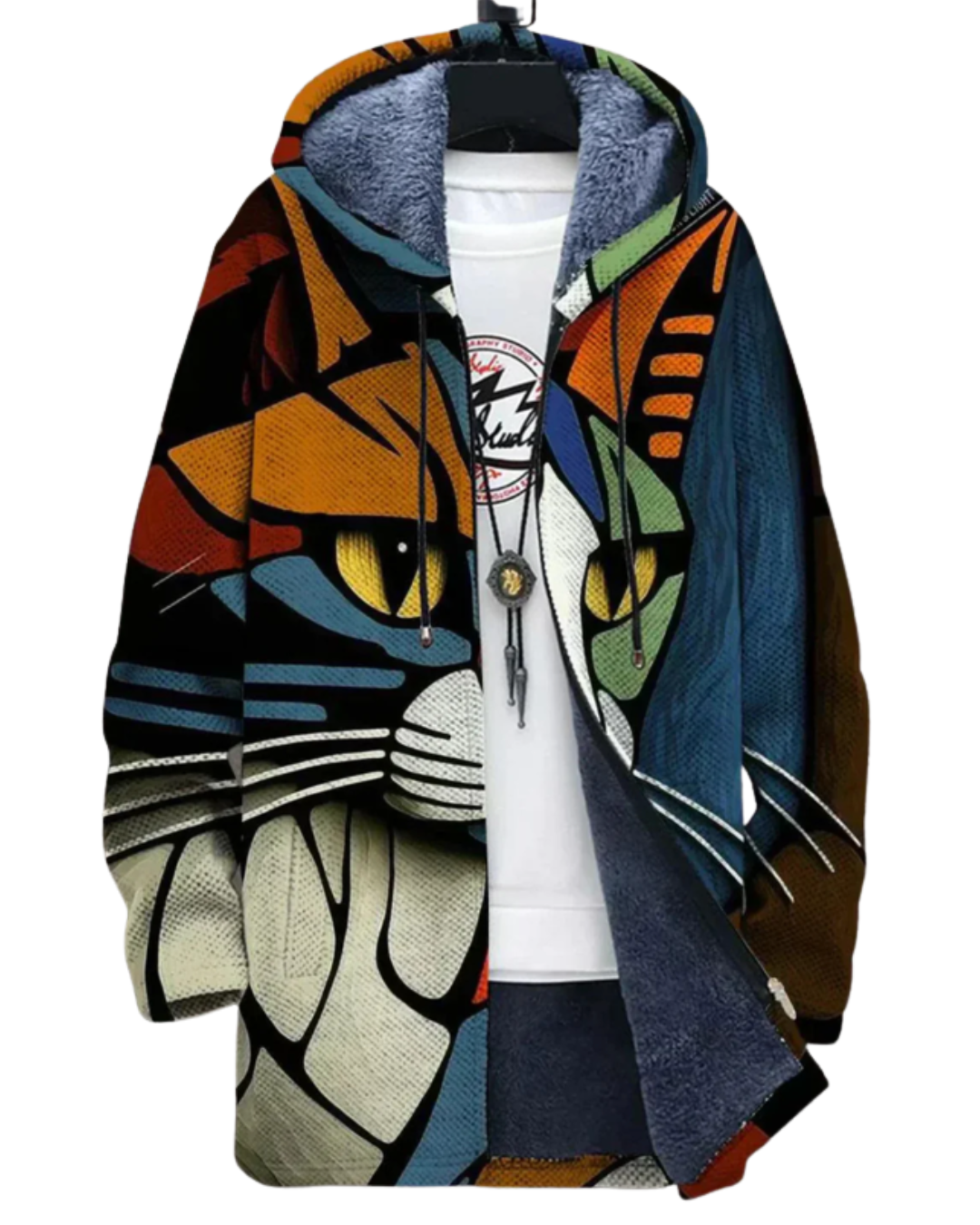 Gerhard | Luxuriöse, künstlerische Strickjacke