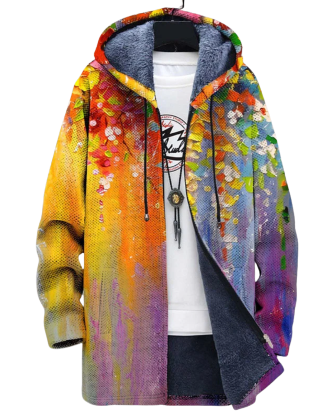 Gerhard | Luxuriöse, künstlerische Strickjacke