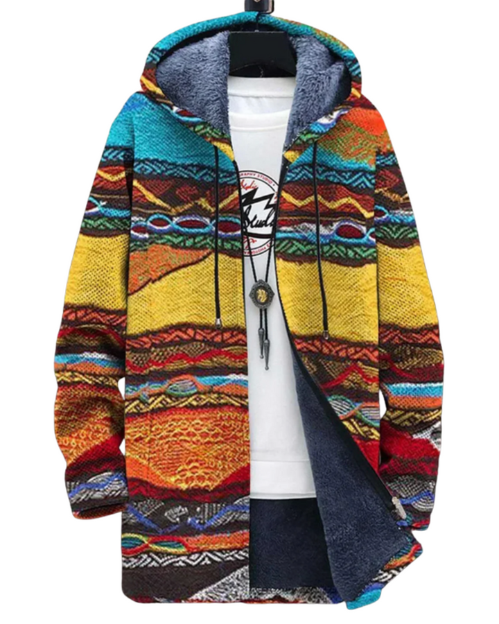 Gerhard | Luxuriöse, künstlerische Strickjacke