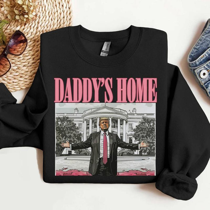 Daddy's Home | Pullover mit modernem Printdesign