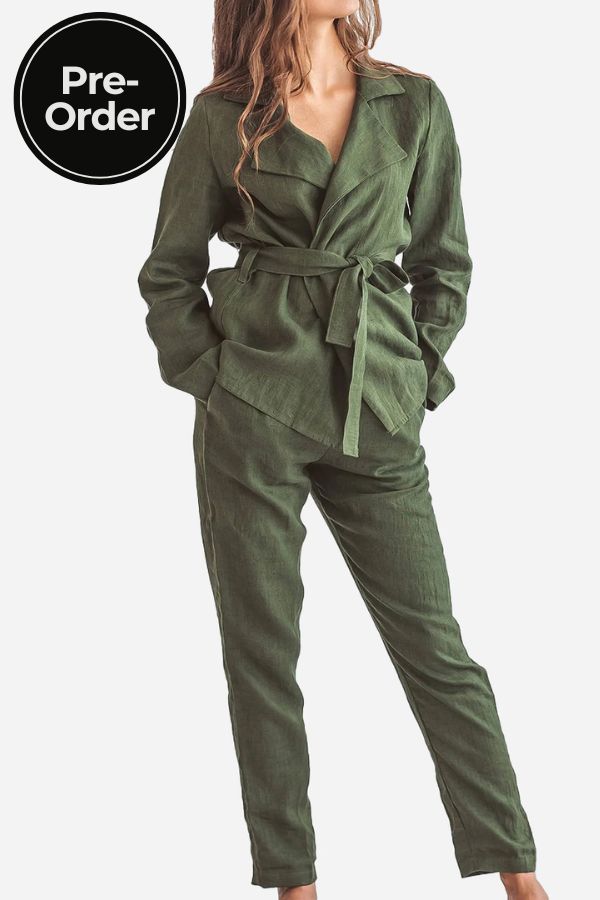 Kordelset | Luxuriöses Leinenset für gemütliche Outfits